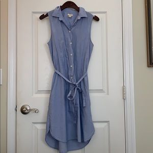 J. Crew button-down shirt dress